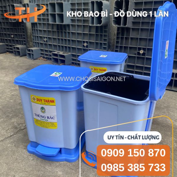 Thùng rác đạp chân dùng cho gia đình, văn phòng làm việc giá sỉ rẻ