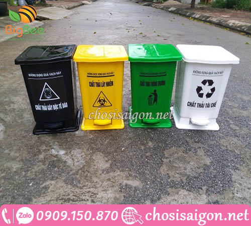Thùng rác dùng trong bệnh viện, y tế