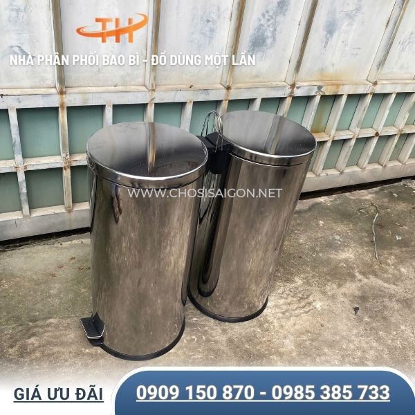 Thùng rác inox cao cấp