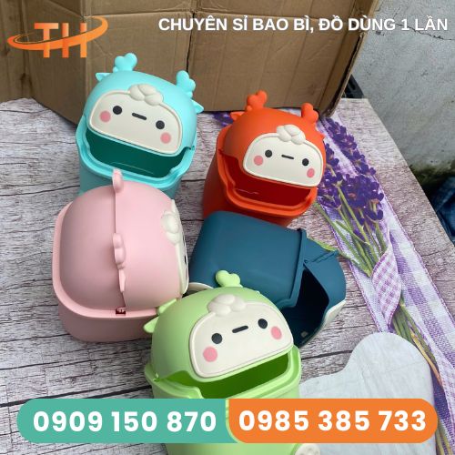 Thùng rác mini để bàn làm việc, phòng ngủ, phòng học