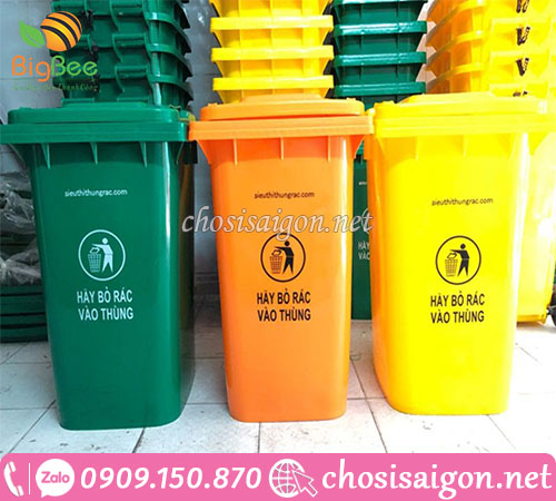 Phân phối thùng rác các loại giá sỉ rẻ