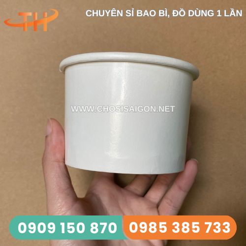 Tô giấy 280ml dùng 1 lần tiện lợi