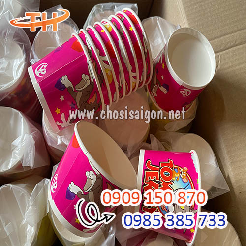 Tô giấy 360ml dùng 1 lần sỉ rẻ