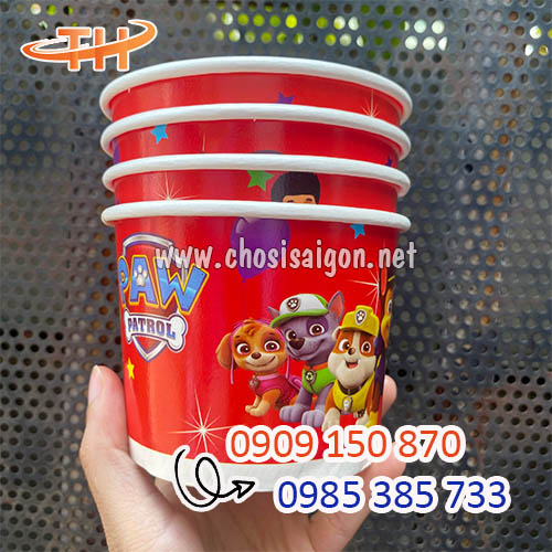 Tô giấy 360ml đựng thức ăn sỉ rẻ bán giá tận xưởng