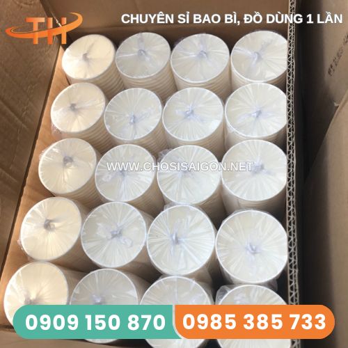 Tô giấy trắng 750ml chịu nhiệt tốt