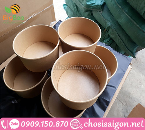 Cung cấp tô giấy kraft 1000ml sỉ rẻ toàn quốc