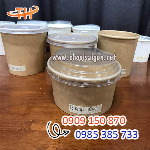 Tô giấy đa dạng dung tích sỉ rẻ nhất