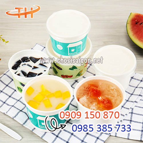 Tô giấy các loại đựng thức ăn giá sỉ tại nhà phân phối