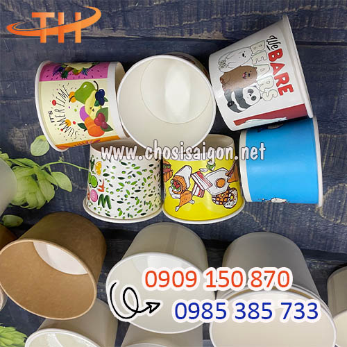 Tô giấy in sẵn tiện lợi, tiết kiệm chi phí giá bán ưu đãi