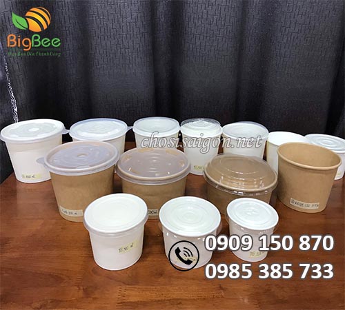 Tô giấy đủ dung tích giá sỉ ưu đãi