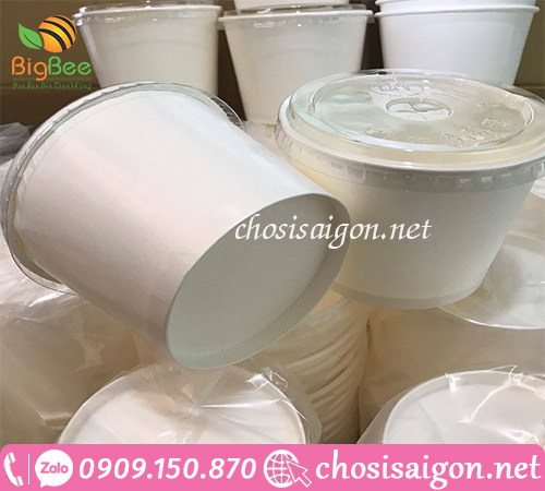 Tô giấy đựng kem giá sỉ rẻ