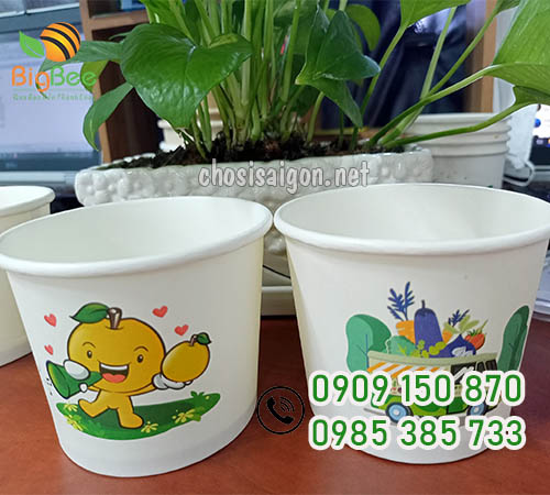 Nhận in thông tin lên tô giấy sỉ rẻ tại TP.HCM