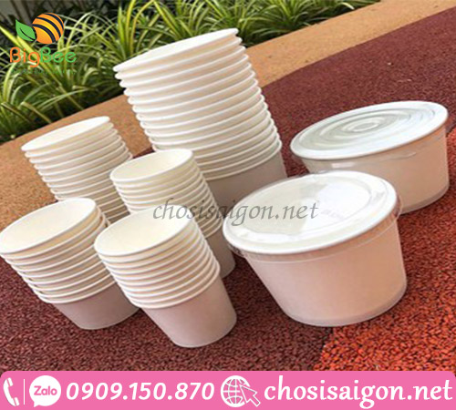 Bỏ sỉ tô giấy - bát giấy đựng thực phẩm các loại giá rẻ