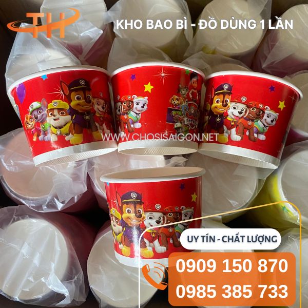 Tô giấy đựng kem, sữa chua giá sỉ tốt nhất