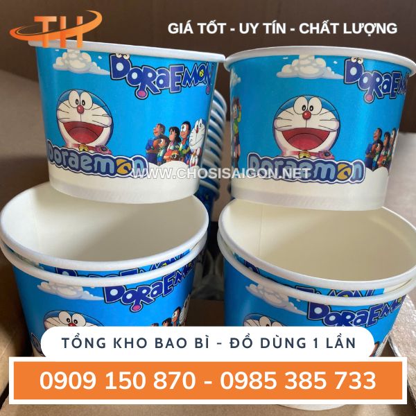 Tô giấy in hoạt hình giá tận xưởng