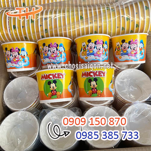 Tô giấy đựng kem, sữa chua, cháo dinh dưỡng sỉ rẻ