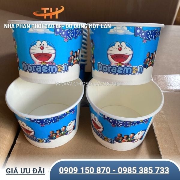 Tô giấy nhỏ đựng cháo dinh dưỡng