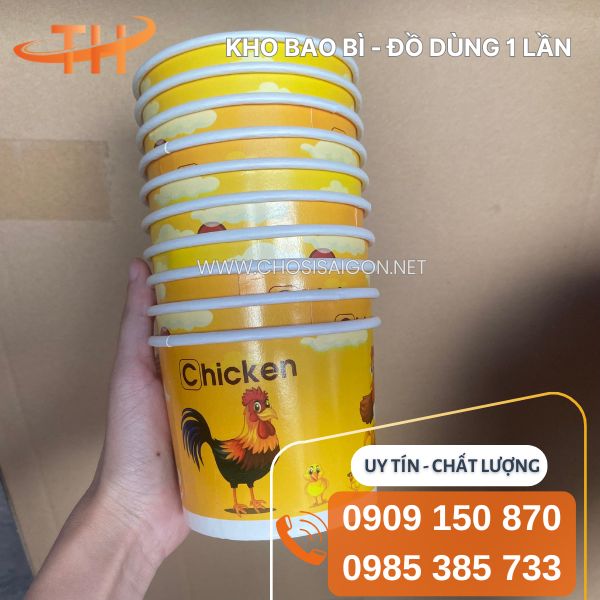 Tô giấy in sẵn tiện lợi, tiết kiệm chi phí giá siêu tốt