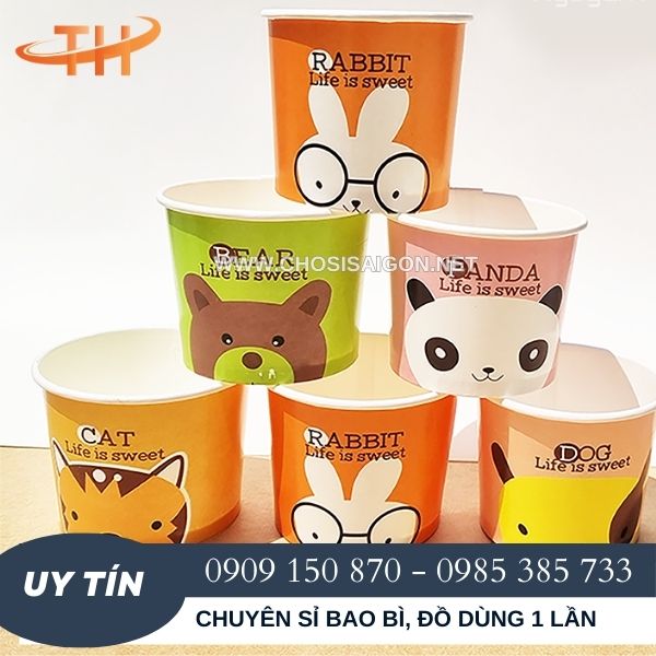 Tô giấy in theo yêu cầu sỉ rẻ