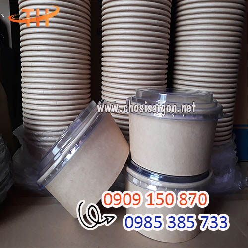 Tô giấy kraft 750ml, 1000ml giá tận gốc