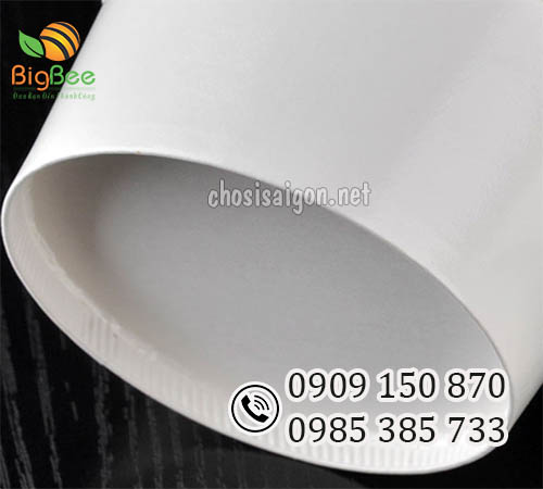 Tô giấy 1000ml trắng trơn, an toàn sỉ rẻ