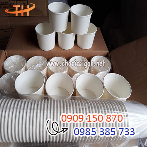 Tô giấy trắng 360ml đựng cháo dinh dưỡng giá rẻ tại Bình Chánh