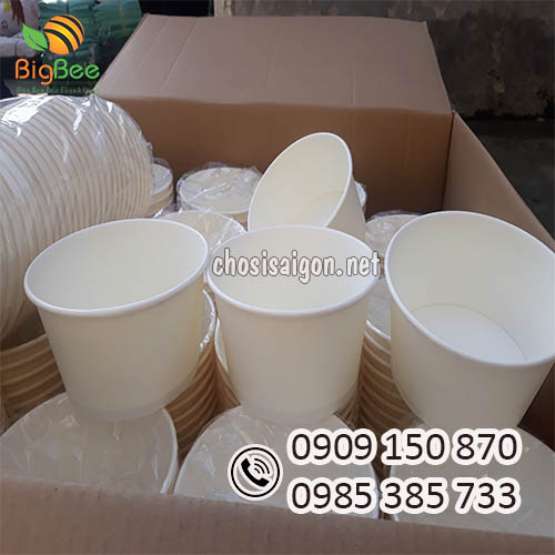 Tô giấy trắng 750ml cao cấp giá rẻ