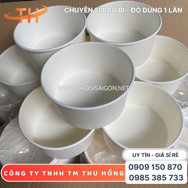 Tô giấy đựng cháo, bún bò, phở