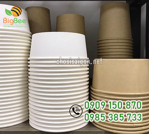 Tô giấy có tráng lớp PE chống thấm nước tốt giá rẻ