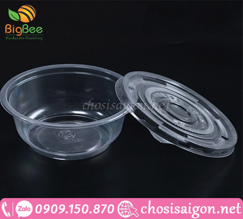 Tô, thố nhựa có nắp đựng thực phẩm giá rẻ