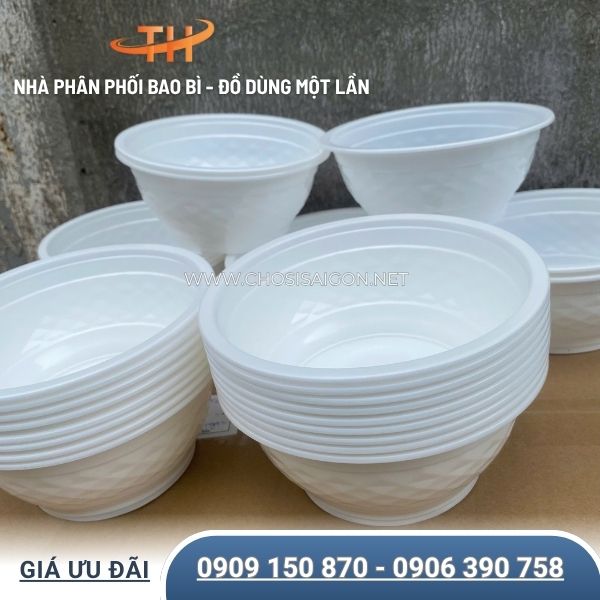 Tô nhựa kim cương đựng thức ăn mang đi an toàn, tiện lội