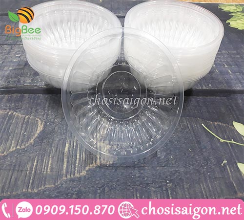 Gía sỉ rẻ tô nhựa trắng trong pp