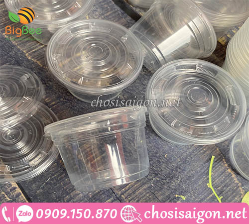 Tô nhựa, hộp nhựa đựng cháo dinh dưỡng sỉ rẻ