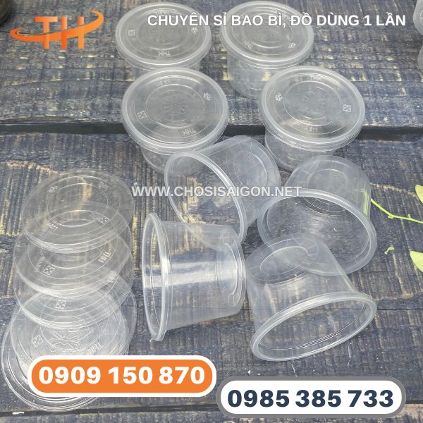 Tô nhựa tròn 400ml chịu nhiệt tốt giá rẻ