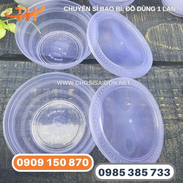 Tô nhựa tròn 1000ml an toàn chất lượng giá rẻ