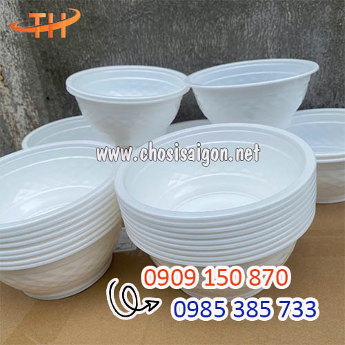 Thố, tô nhựa kim cương chịu nhiệt tốt sỉ rẻ