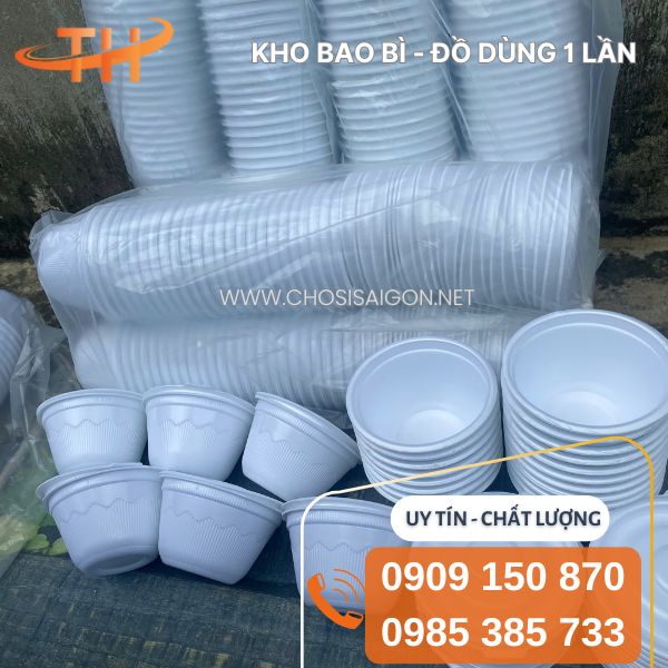 Tô xốp 600ml chịu nhiệt tốt giá tốt