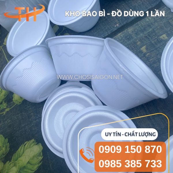 Tô xốp đựng cháo, bún, phở giá tốt cho đại lý