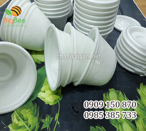 Tô xốp đựng thức ăn 600ml giá bán ưu đãi