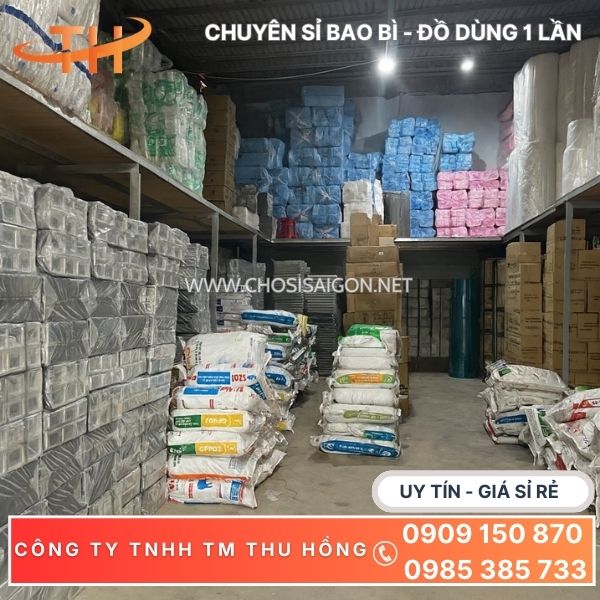 Tổng kho bao bì, đồ dùng 1 lần giá xưởng Thu Hồng