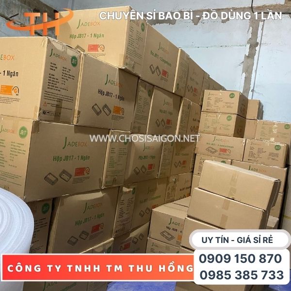 Hộp nhựa HT17 1 ngăn, 2 ngăn số lượng lớn giá rẻ