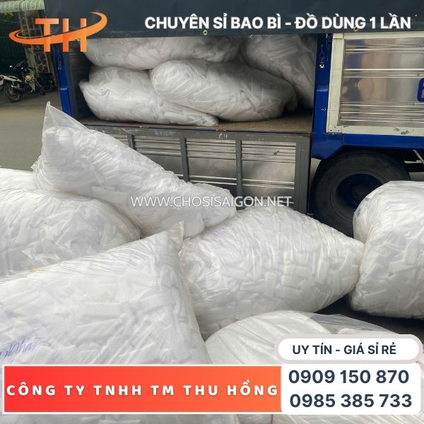 Lưới xốp bọc trái cây bao 5 ký giá sỉ rẻ