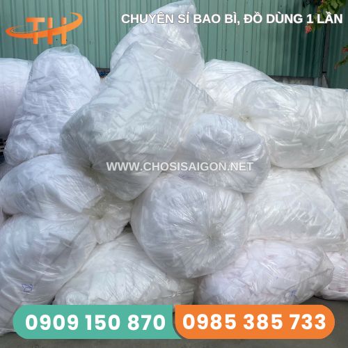 Lưới xốp trắng bọc trái cây số lượng tại kho Thu Hồng