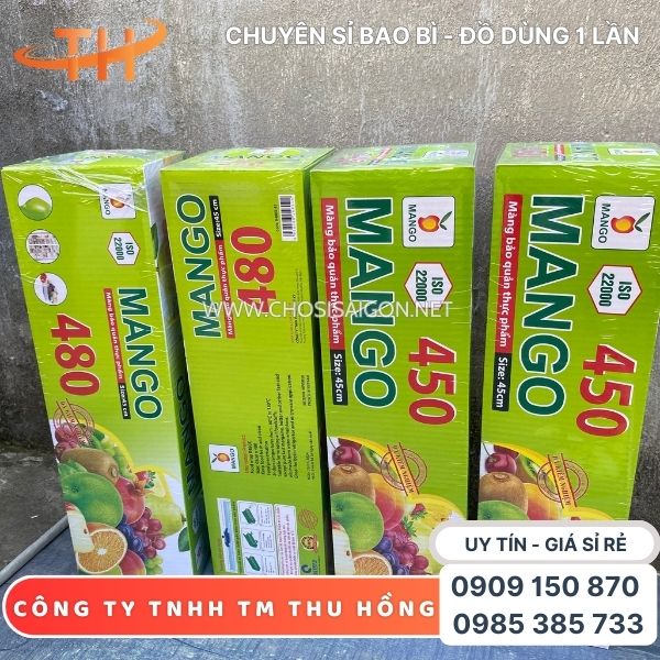 Màng bọc thực phẩm 450, 480 Mango