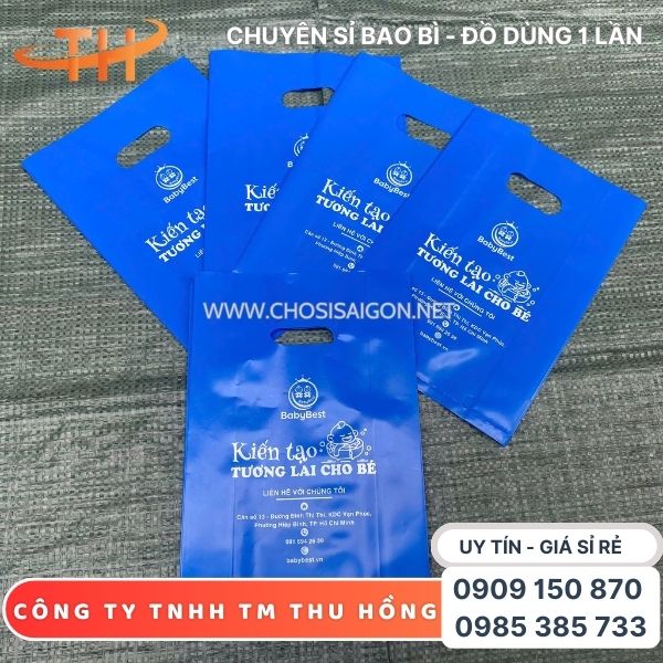 Túi hột xoài in logo nét, thẩm mỹ cao giá rẻ