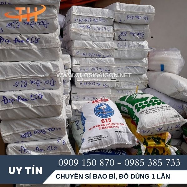 Túi xốp siêu thị bao 25 ký giá rẻ ở Bình Chánh, HCM