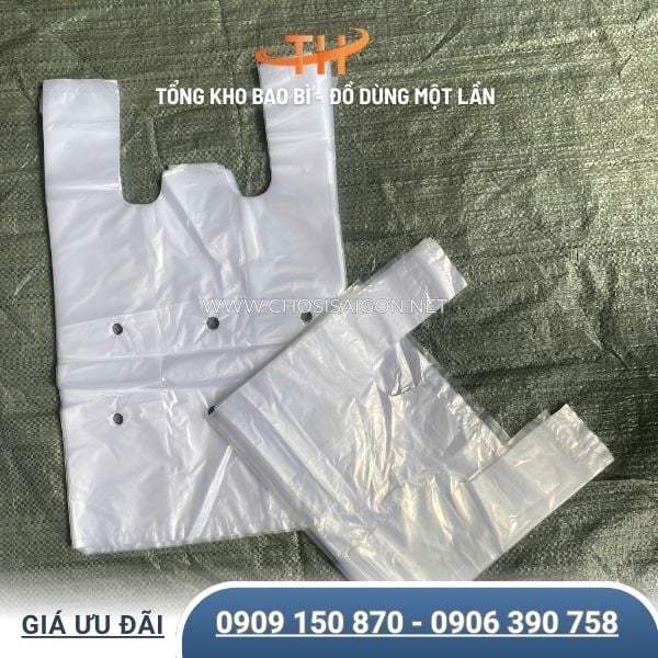 Túi 2 quai đục lỗ thoáng khí sỉ rẻ nhất