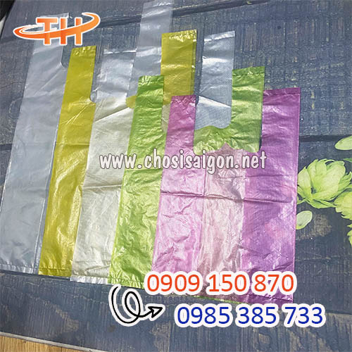 Túi bóng mỡ màu hàng đẹp giá sỉ