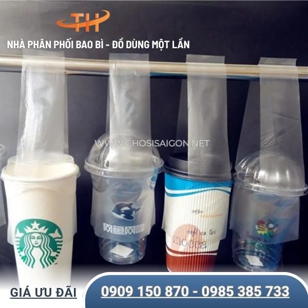 Túi chữ T đựng cafe, trà, cafe mang đi