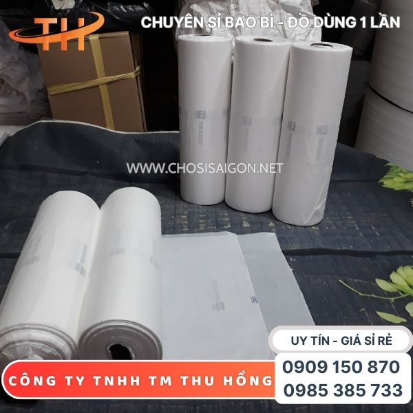 Túi cuộn xé siêu thị đựng thực phẩm tươi sống, rau củ quả